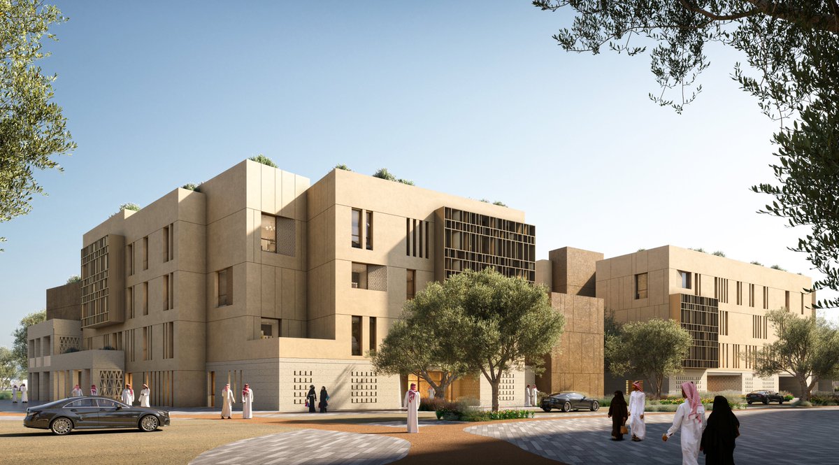 3D render of a house in the King Salman Park